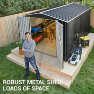 8 X 12 Ft Outdoor Storage Shed, Metal Garden Shed With Updated Frame Structure, Tool Sheds For Backy
