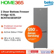 Beko 2 Door Bottom Freezer Fridge 423L RCNT415E50VZP