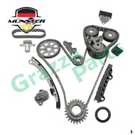 (19pc) Münster Timing Chain Kit Set 12761-85FA0 Suzuki Grand Vitara V6SV620 TA11W TD11W 2.0 2.5 2.7 