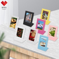 8Pcs Tabletop Mini Photo Frame Colorful 2 by 3 Inch Small Picture Display Frame for Desktop SHOPCYC4