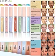 LUCKYSTORE Liquid Concealer, Full Coverage Dark Circles Foundation Cream,  Face Makeup Even Skin Ton