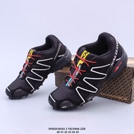 SalomonˉSpeedˉCrossˉ XA PRO 3 รองเท้าเดินป่า Breathable Mountain Trail กันลื่นกลางแจ้ง Solomon Sport