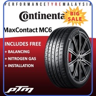 ⭐ [100% ORIGINAL] ⭐ Continental MaxContact 6 MC6 16 17 18 INCH Tyre Tayar Tire (INSTALLATION OR DELIVERY)