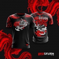 - tshirt red seven r7.6 cool