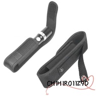 CHIHIRO11Z9D Flashlight Bag, Nylon Adjustable Flashlight Pouch, Portable Black Waist Bag Outdoor