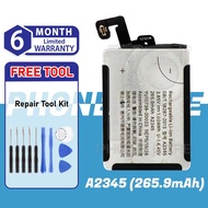 Battery Bateri 265.9mAh For IP WATCH GEN 6 40MM A2345