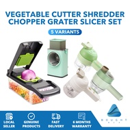 Vegetable Cutter Shredder Chopper Grater Slicer Set - Multifunctional Cutter For Fruits, Vegetables 
