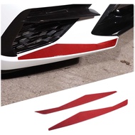 Soft 3D Real Carbon Fiber Car Decorative Sticker Under The Front Fog Light Sticker Trim Decor Trim K