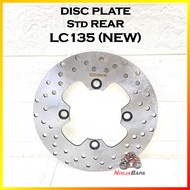 LC135-ES 5S REAR DISC PLATE 4S3-F582W-00