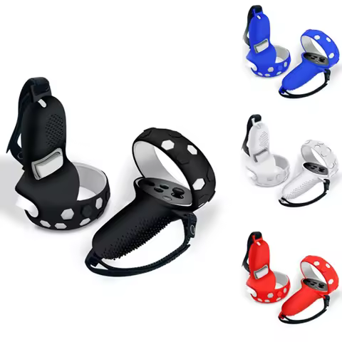 VR Handle Silicone Protective Cover For Oculus Quest 2 Controller Grips Strap For Oculus Quest 2 VR 