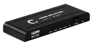 1x4 HDMIスプリッター | Ultra HD 4K/2K | 1入力 - 4出力 | フルHD/3D | 1080P | HDMI 1.4 | HDTV | PS4 / PS3 | XboxOn