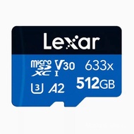 Lexar512G High Speed A2Dash Cam Memory Card633X Monitoring U3Memory card TF Card Mobile Phone SD Car