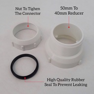 Cistern Outlet Valve Reducer Socket For Outlet Valve From 50mm To 40mm In Toilet Cistern
