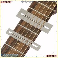 LETTER 2Pcs Fingerboard Protector, Silver Guitar Tool Fretboard Protector, Metal Luthier Tools Guita