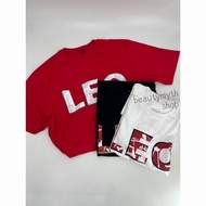 T-shirt Round Neck Logo Print Leo shirt Tiger (Leo) Beer S-5XL
