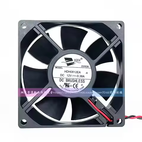 NEW Cooler Fan for HXH HDH0812EA 8025 8CM 12V 0.38A Cooling Fan 80*80*25mm