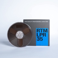 RTM Long Play Recording LPR 35 ¼ inch - Reel to Reel Magnetic Tape for Audio Recording - 1800 ft Pla