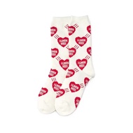 HUMAN MADE HEART SOCKS RED White HUMAN-231