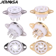 K8A 8Pin Vintage Ceramic Tube Socket For KT88 6V6 6L6 EL34 6N8P GZ34 5AR4 5881 6J7 6SJ7 6SN7 Vacuum 