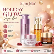 [ Payday ]Ellen Ella Skincare Set 5pcs Niacinamide 8X Whitening Glow Up Collagen 4X Anti Aging Serum