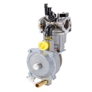 42mm Carburetor Dual Fuel Gasoline Generator LPG Carburetor Compatible with 170F GX160 GX200 8HP 9HP