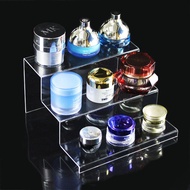 Three-Layer Acrylic Cosmetics Transparent Wallet Shelf Sandals Shoes Rack Antique One-Piece Rack Ladder Display Rack