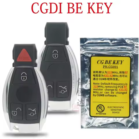 Baojiangda car key fit for original CG cgdi MB be key 315MHz/433MHz cgdi MB with smart remote key 3/