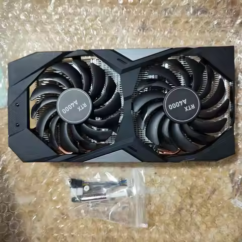 DIY Radiator Cooler for Quadro RTX A4000 Graphics Video Card Pitch 54.5x54.5mm