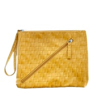 Garnier Gold Wristlet Pouch with Wrist Strap