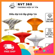 Chinh My song Van mini flute kite 1m25 1m7 2m5 3m5 4m5 cheap assembly NVT 360