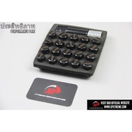 READY STOCK  RAYS WHEEL NUT THREAD 1.25 BLACK