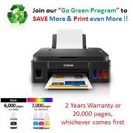 CANON G2010 REFILLABLE INK TANK SYSTEM (Replace G2000) (Ink GI-790)
