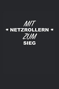 Netzroller Tischtennis: Punktraster Notizbuch (6x9 Zoll) mit 120 Seiten