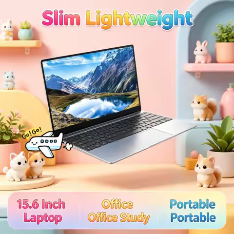 32GB DDR4 RAM 2TB SSD Large Storage 15.6 Inch Laptop Win11 Home Office Portable Computer