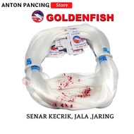 Senar Golden Fish Kecrik/Jala/Jaring Tali GF Lengkap Semua Ukuran Per Bungkus No 10 - 800