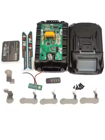 5S1P 5x21700 Holder Li-ion Battery Case PCB Charging Protection Circuit Board Shell Box For makita 1