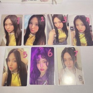 Photocard official newjeans hyein get up