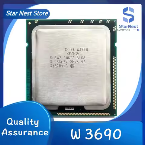 Xeon W3690 3.4GHz Six-Core LGA 1366 processor