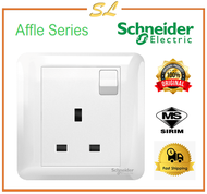 SCHNEIDER  AFFLE PLUS  13A SWITCH SOCKET / SWITCHES / SWITCH OUTLET SIRIM APPROVED
