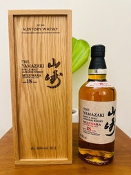 山崎 18年 yamazaki 威士忌 mizunara 套組