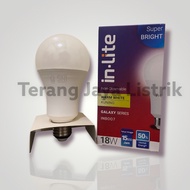 Inlite Led Bulb 18 watt 18w White Yellow INB007