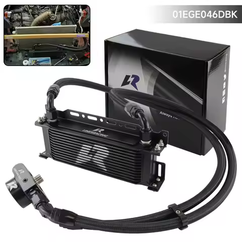 13 Row /16 Row Oil Cooler Kit Thermostatic For Subaru BRZ Scion FR-S Toyota GT86 FT86 FA20 Engine