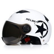 Motorcycle Helmet Scooter Bike Open Face Half Baseball Cap Anti-UV Safety Hard Hat Motocross Helmet Multiple Color Protect