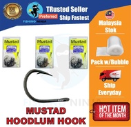 NINJA - MUSTAD Hoodlum Hook Ultrapoint 4/0 - 11/0 Easy Penetrate Fishing Hook Mata Kail Ready Stock Malaysia