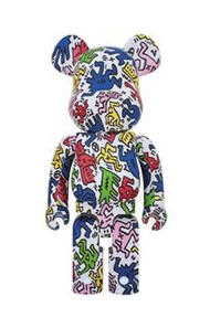 Keith haring 第一代 #1 bearbrick 1000% Futura stash 村上隆 takashi supreme Wtaps Bape