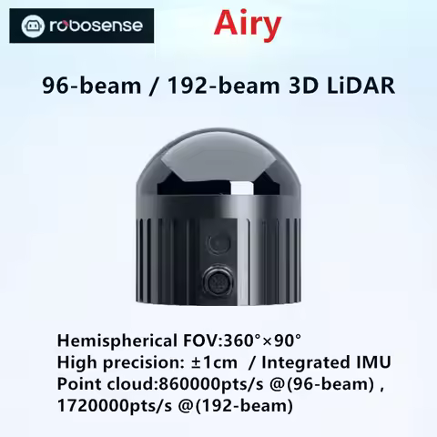 ROBOSENSE Airy LIDAR digital hemispherical wide-angle 3D 96-channel / 192-channel laser radar