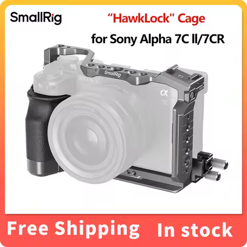 SmallRig A7C II / A7CR Camera Cage "HawkLock" Quick Release Cage Kit for Sony Alpha 7C II /7CR With 
