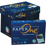 Paper One 80gsm 500 Sheets A4 Paper (Box-5 Reams)