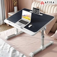 Foldable Laptop Study Table Adjustable Bed Table 60 x 40 cm