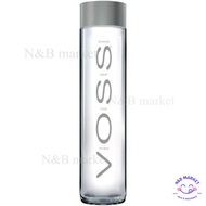 Voss still water 375ml น้ำแร่ วอส นำเข้าจากนอร์เวย์ ขวดแก้ว ใหญ่ หนา ห่อแน่น